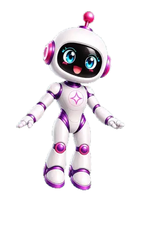 Avaqia — mascote acenando